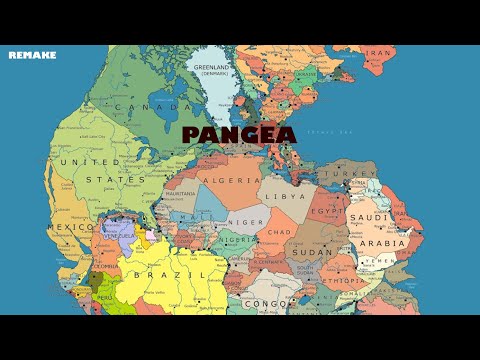 Video: Benua apa yang merupakan bagian dari Pangea?