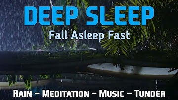 Fall Asleep Fast ♡ Cures for Anxiety Disorders, Depression, Forget Negative Thoughts - ASleep Fast