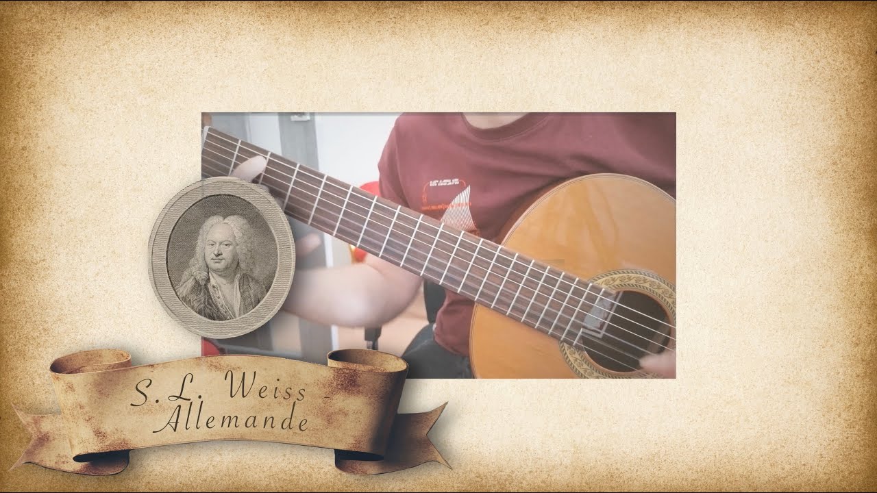 S.L. Weiss (Allemande) on Acoustic Guitar