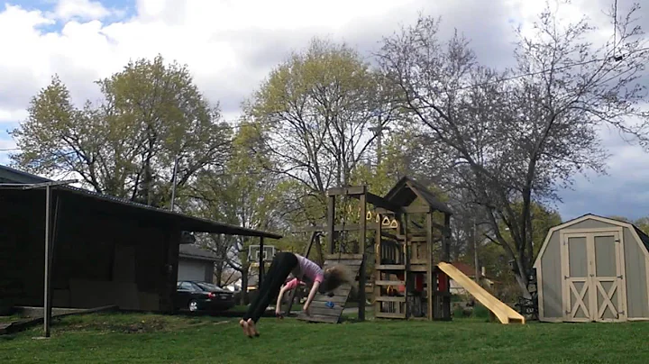 My round off back handspring tuck