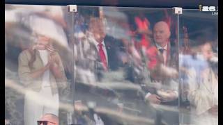 Trump gets booed at the World Cup Finals