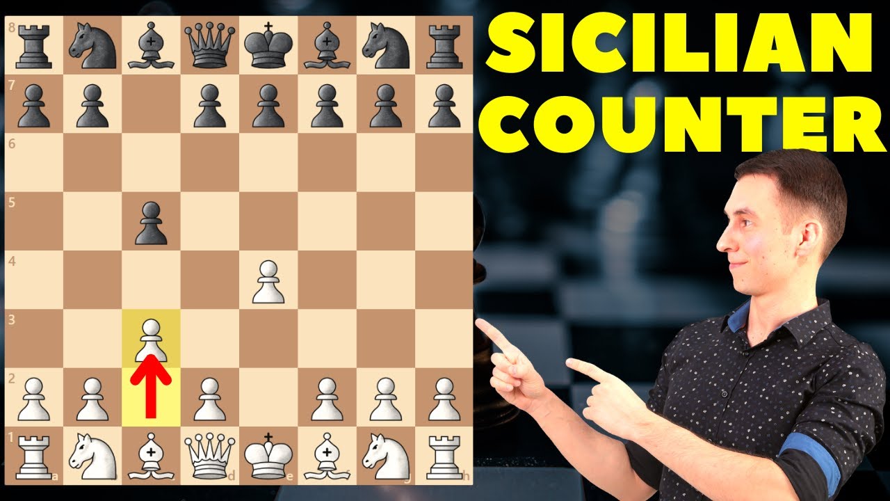 DESTROY the Sicilian Defense in 10 Moves  The Alapin Variation - Remote  Chess Academy