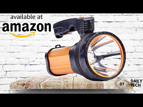 ROMER LED Rechargeable Handheld Flashlight Review Amazon Best Seller Super Bright 6000 Lumens