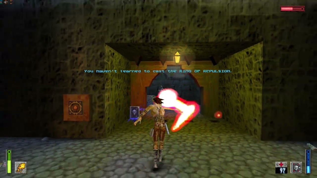 Heretic II (1998) - Heretic2R Source Port Gameplay - 1440p 120fps