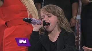 Watch Olivia Kay Belt Out 'The Real' Theme Song