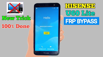 hisense u60 lite frp bypass without pc || All Hisense Remove Google Account New Method 2023