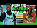 El MEJOR TIRO para Meter VERDES en NBA 2K21 🎯 - Debes Utilizarlo YA... 👀