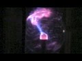 Spinning Plasma Ball Experiment