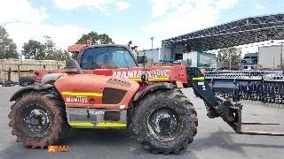 2011 MANITOU MT732 TELEHANDLER WITH FORK ATTACHMENT (On Consignment)