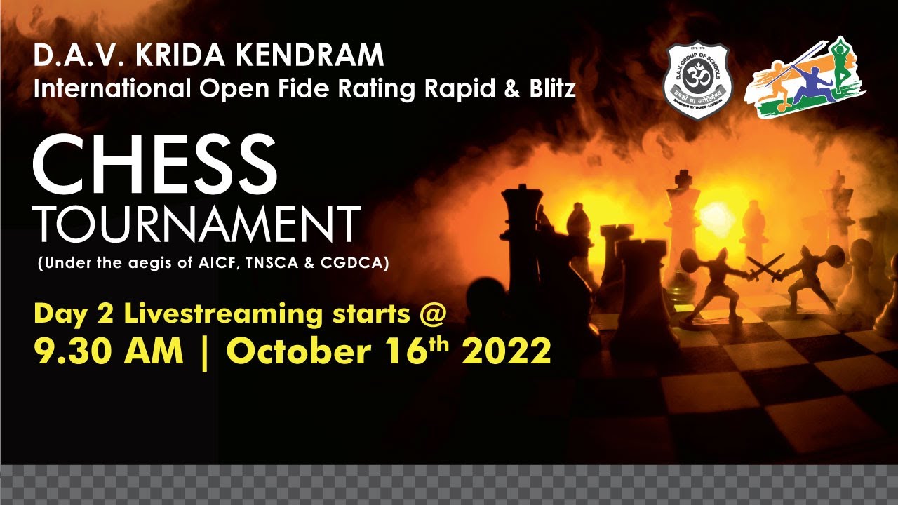 Live streaming of D.A.V. Krida Kendram 'International Open Fide