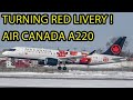 Air Canada NEW Special Livery! “Turning Red” A220-300 (BCS3) in Montreal (YUL / CYUL)