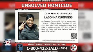 Investigators seek tips on December 2023 murder of Flint woman