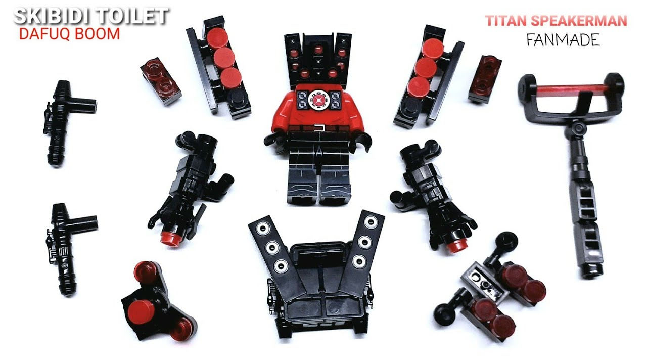 Lego skibidi toilet | remastered titan speakerman 3.0 | fanmade