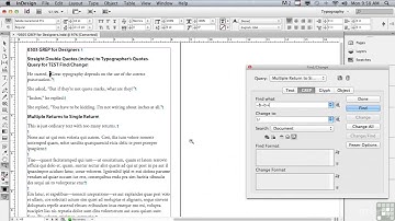 tutorial adobe indesign GREP For Designers