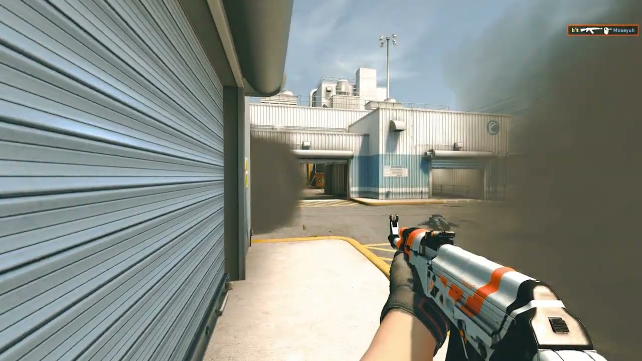 CSGO NaVi b1t 4 Kills AK47 HS vs Rare Atom Nuke ESL Pro League S17