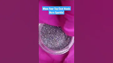 OPI Nail Lacquer Top Coat Glitternails Shorts Nailtechlife Nailartist Opi 