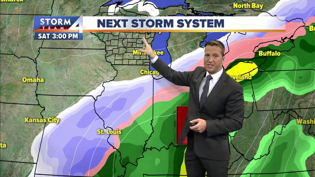 Mostly sunny & cold Wednesday - YouTube