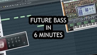 MAKE FUTURE BASS IN 6 MINUTES [FL STUDIO] chords sheet