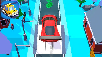 Taxi Run - Crazy Driver Stage 5 Clear New levels Update Walkthrough Gameplay Android-IOS Ferrari 458