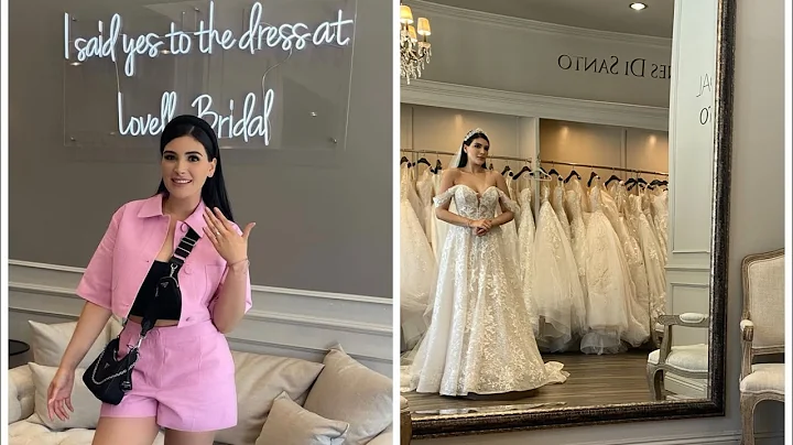 WEDDING DRESS SHOPPING IN LA ..                I s...