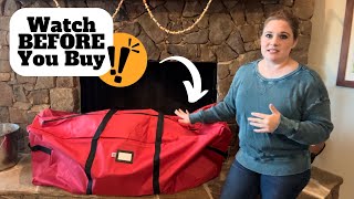 Holiday Cheer Christmas Tree Storage Bag FULL REVIEW