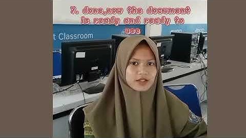 video procedure text (manual) kelas XI TKJ SMK Muhammadiyah Bumiayu
