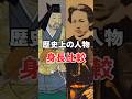 歴史上の人物の身長比較 #Shorts #歴史