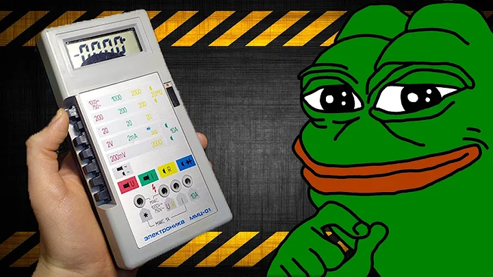 Мультиметр СССР. Электроника ММЦ-01. Ремонт и обзор.