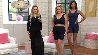 Breezies Cooling Comfort Seamless Long Leg Panty Set of 4 on QVC