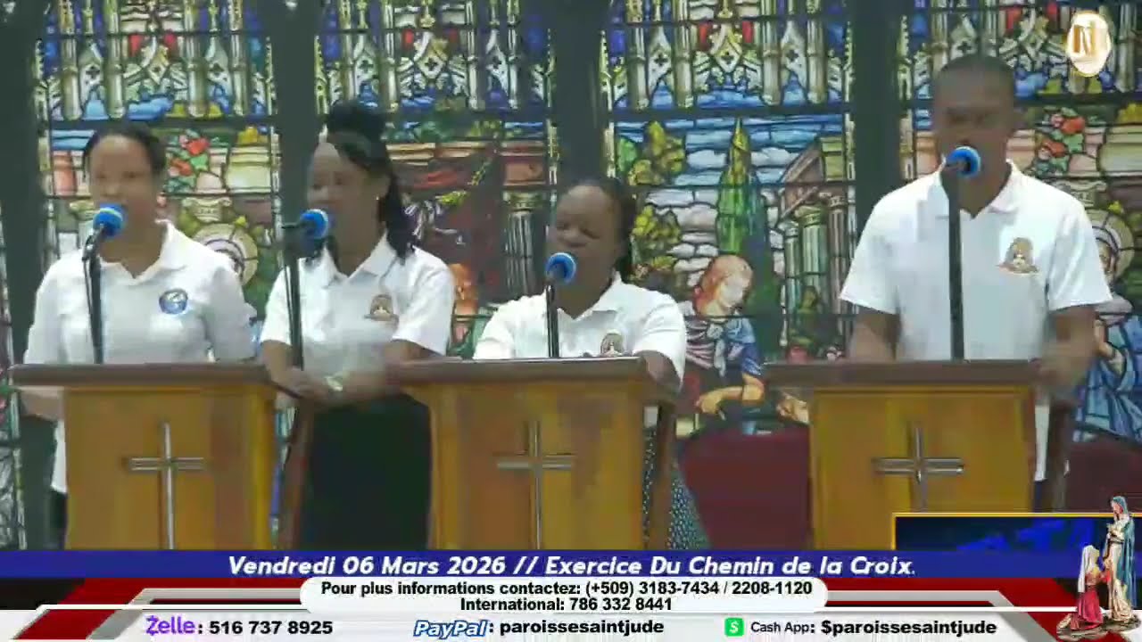 Vendredi 06 Mars  2026 // Exercice Du Chemin de la Croix.