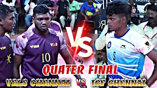 QF - ICF CHENNAI VS VELS CHENNAI || SOUTH INDIA MATCH MARUTHAKULAM 2023 @appanadu_Sports19