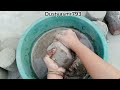 Pure sand water crumbling in tub💦#puresand #satisfying #sandmentcrushing #dustyasmr #crunchynoises