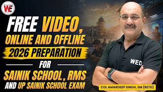 Free Video , Online and Offline 2026 Preparation for Sainik School, RMS and UP Sainik School Exam screenshot 5