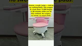 Stop Sneeze Peeing Forever – At-Home Pelvic Floor Rehabilitation Chair