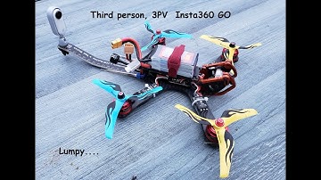 3PV first test, Insta360 GO 5" qwad