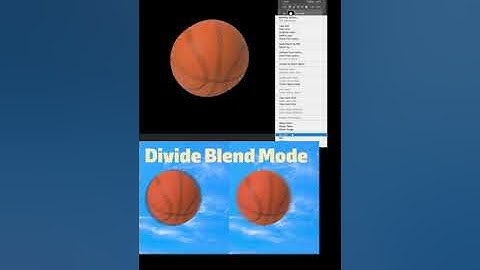 Divide Blend Mode #shorts
