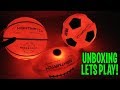 UNBOXING & LETS PLAY! - NIGHTMATCH Light Up Sports Balls (Basketball + Football + Soccer Ball)