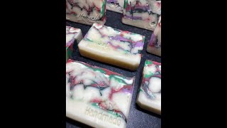 Мыло со свирлами | Virpuļu ziepes | Swirl soap CP