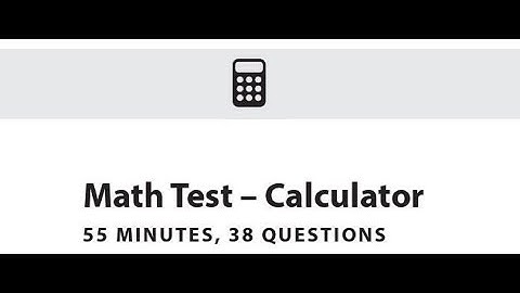 SAT Math Practice Test 1 With Calculator (solutions with full explanations)
