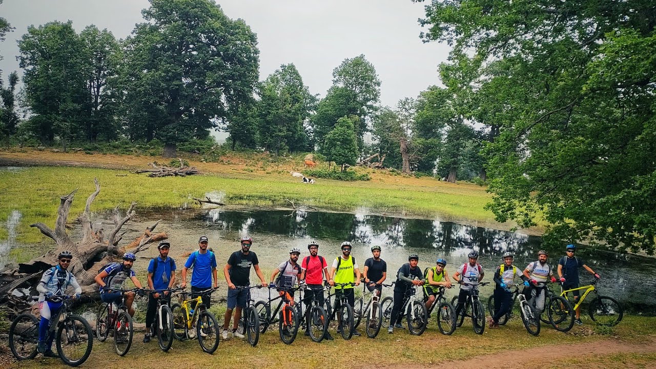 Visite des trois lacs de la region d'akfadou l'antenne chemini, lac Urufel et lac Noir a vélo avec⤵️