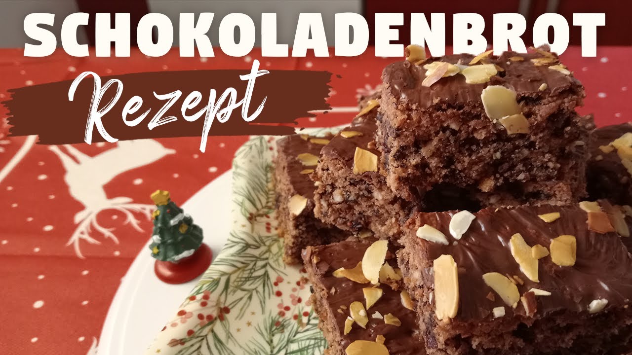 saftiges Schokoladenbrot Weihnachtsgebäck - YouTube