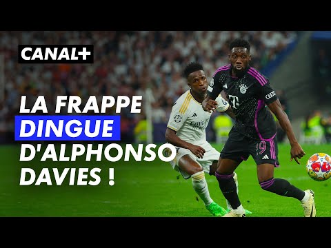 Le coup de canon d'Alphonso Davies face au Real Madrid - Ligue des Champions (1/2 finale retour)