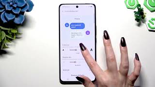 VIVO V50 – How to Change Font Size