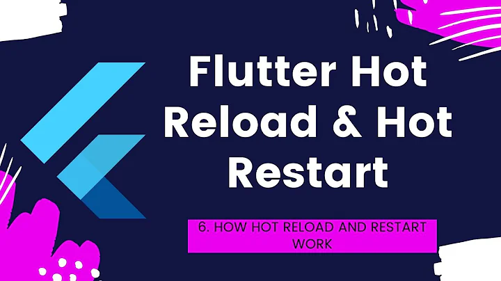 6 Flutter Hot Reload & Hot Restart