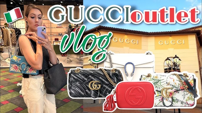 GUCCI OUTLET SHOPPING VLOG WITH PRICES, Come Luxury Outlet Shopping With  Me