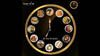 Best Breakfast All Day #bertscafedubai #alldaybreakfast #continentalcuisine