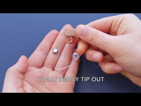 How to change your hearing aid batteries
