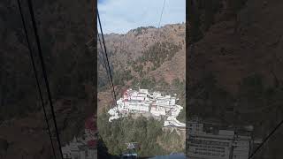 trikuta parvat ka shandar nazara hotel se#vaishnodevi #trikutaparvat #nature #katra