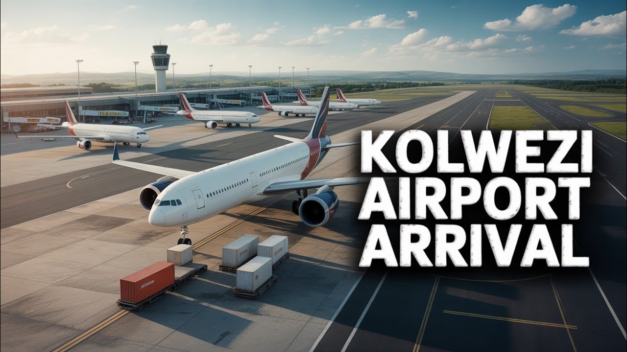 vidéo de la visite de l'aéroport de Kolwezi, du pont de Kolwezi et de la célèbre route de Likasi#drc