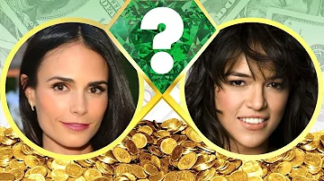 WHO’S RICHER? - Jordana Brewster or Michelle Rodriguez? - Net Worth Revealed! (2017)